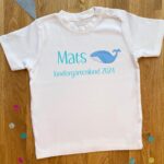 Kindergartenkind T-Shirt Wal personalisiert, mehrfarbig, verschiedene Größen