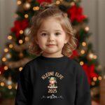 Weihnachtspullover "Kleine Elfe" - personalisierbar mit Namen, verschiedene Größen