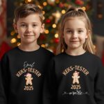 Weihnachtspullover "Kekstester" - personalisierbar mit Namen