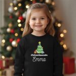 Weihnachtspullover "Weihnachtswunder" - personalisierbar mit Namen, verschiedene Größen